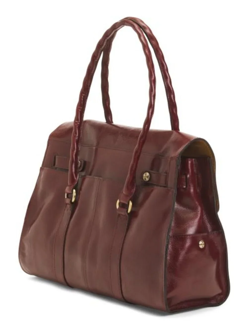 PATRICIA NASH Leather Vienna Satchel